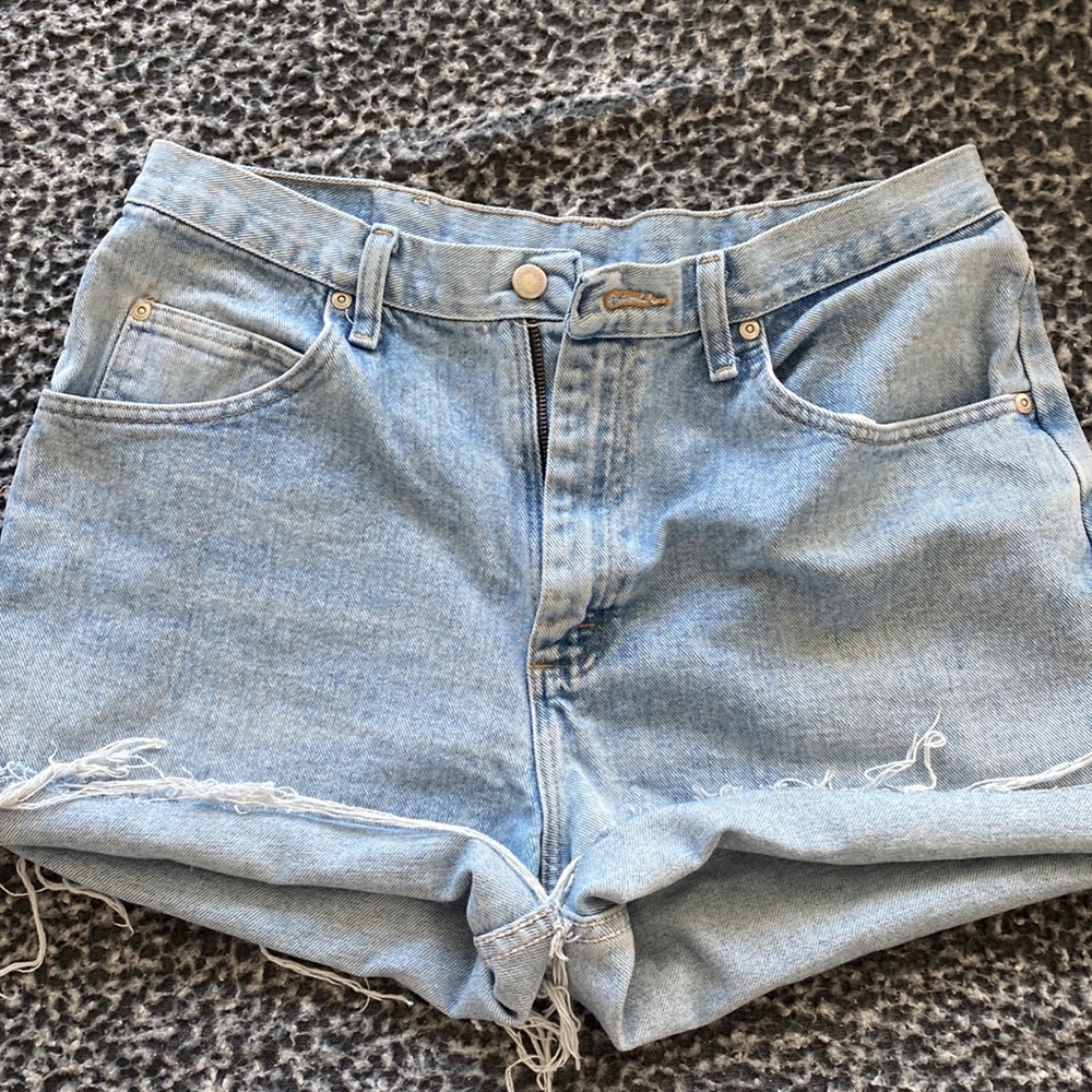 Vintage wrangler denim shorts size 30